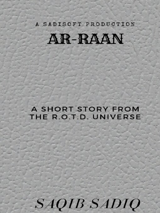 Title details for Ar-Raan by Saqib Sadiq - Available